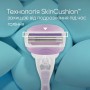 Cменные картриджи для бритья Gillette Venus Comfort Glide Breeze женские, cо встроенными подушечками с гелем, 4 шт