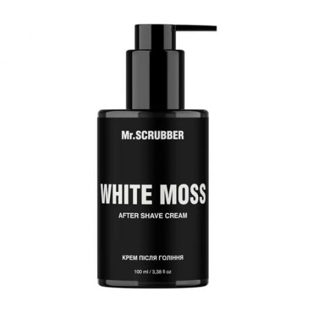 Крем после бритья Mr.Scrubber White Moss After Shave Cream, 100 мл