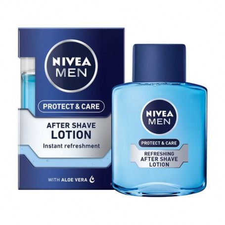 Мужской лосьон после бритья NIVEA MEN Защита и уход, увлажняющий, защита от сухости кожи, 100 мл