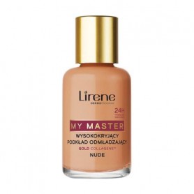 Тональная основа для лица Lirene My Master High Coverage Foundation, Nude, 30 мл
