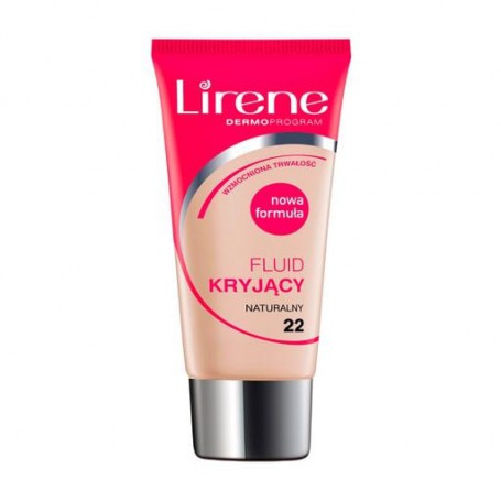 Тональный крем для лица Lirene с увлажняющим и выравнивающим эффектом, 22 Натуральный солнечный, 30 мл