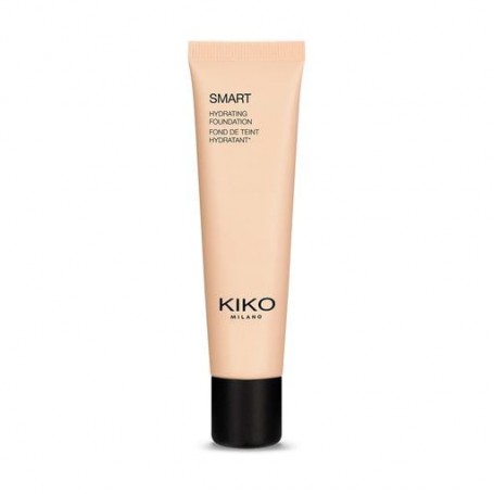Тональный крем-флюид для лица Kiko Milano Smart Hydrating Foundation WB60 Warm Beige, 30 мл
