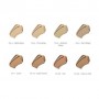 Стойкий тональный крем Seventeen Natural Velvet Long Lasting Matte Foundation SPF 20, 03 Light Beige, 30 мл