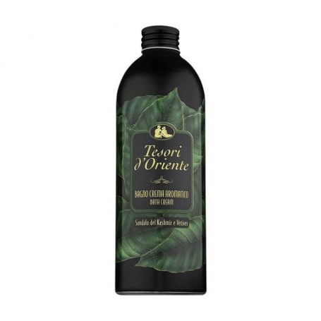 Парфюмированный крем-гель для ванны Tesori d'Oriente Aromatic Bath Cream Кашемирский сандал и ветивер, 500 мл