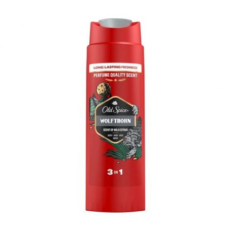 Гель для душа и шампунь 3 в 1 Old Spice Wolfthorn, 675 мл