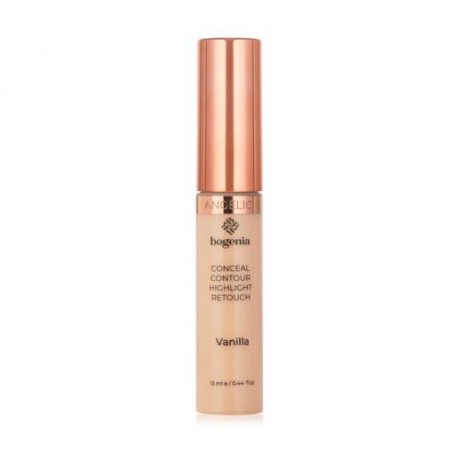 Консилер для лица Bogenia Angelic Conceal Contour Higlight Retouch BG621, 002 Vanilla, 13 мл