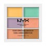 Палетка корректоров для лица NYX Professional Makeup Palette Conceal Correct Contour Color Correcting Concealer, 9 г