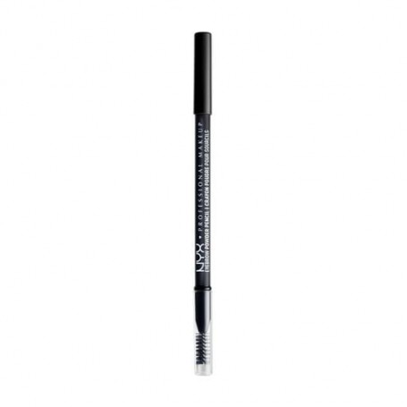 Карандаш для бровей NYX Professional Makeup Eyebrow Powder Pencil со щеточкой, 09 Black, 1.4 г