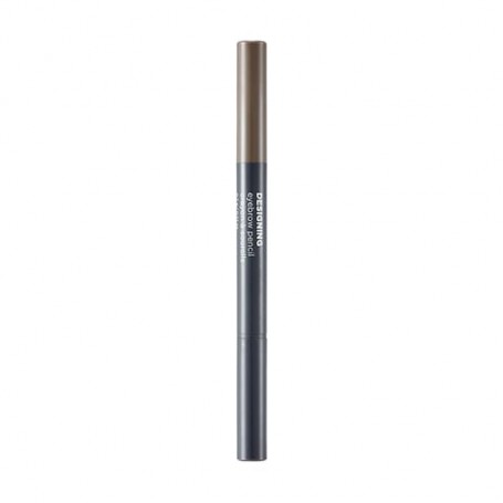 Карандаш для бровей The Face Shop Designing Eyebrow Pencil 02 Grey Brown, 0.3 г