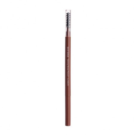 Карандаш для бровей Saem Eco Soul Skinny Brow Pencil 01 Natural Brown, 0.8 г