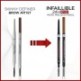 Супертонкий карандаш для бровей L'Oreal Paris Infaillible 24H Brow Micro Precision Pencil, 104 Chatain, 1 г