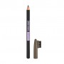 Карандаш для бровей Maybelline New York Express Brow Shaping Pencil со щеточкой, 06 Black Brown, 1.14 г