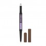 Карандаш-тени для бровей Maybelline New York Express Brow Satin Duo 02 Medium Brown, 0.71 г