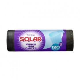 Мешки для мусора Solar 120 л, 10 шт