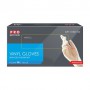 Виниловые перчатки Pro Service Professional размер M, 100 шт