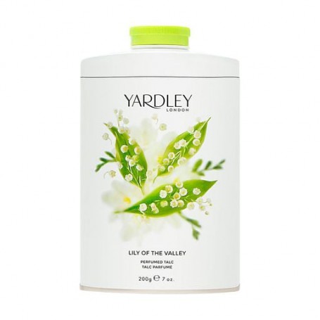 Тальк для тела Yardley Lily of the Valley Talc, 200 мл