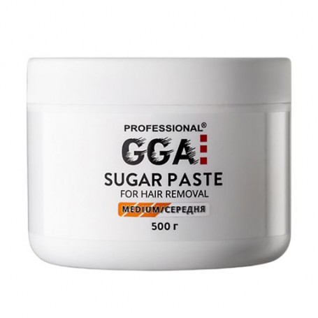 Сахарная паста для шугаринга GGA Professional Sugar Paste Medium средней жёсткости, 500 г