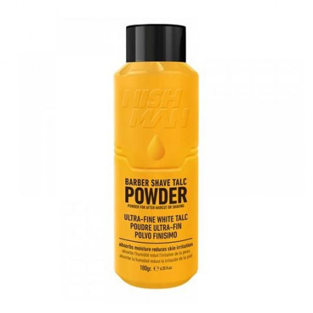Тальк для кожи Nishman Barber Shave Talc Powder парикмахерский, 180 г