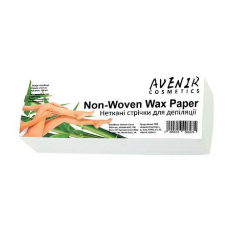 Полоски для депиляции Avenir Cosmetics Non-Woven Wax Paper из нетканого материала, 100 шт