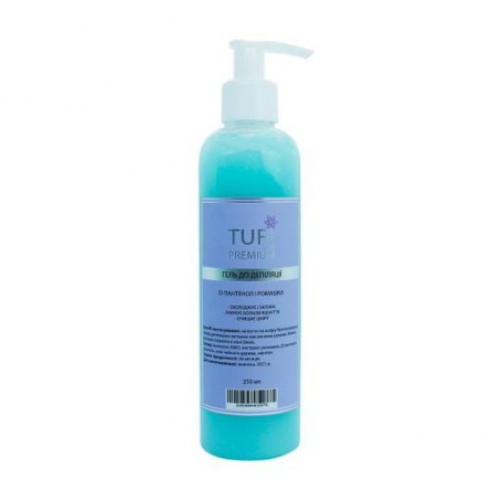 Гель до депиляции Tufi profi Premium D-пантенол и ромашка, 250 мл