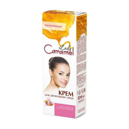Крем для депиляции лица Caramel Lady Ультранежный, 50 мл