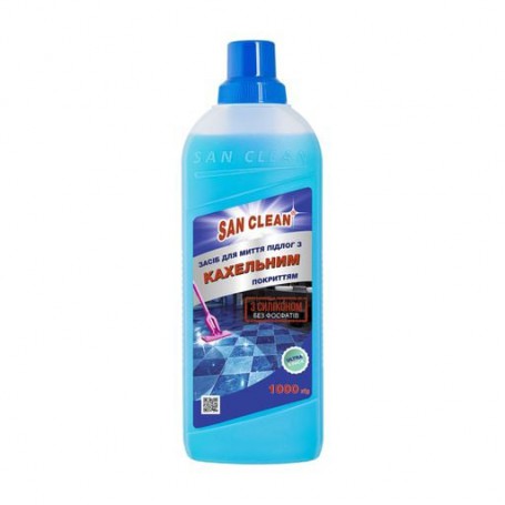 Средство для мытья полов San Clean с кафельным покрытием, 1 кг