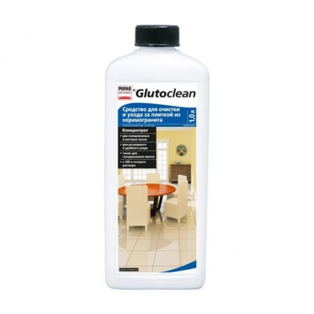 Средство для очистки и ухода за плиткой из керамогранита Glutoclean, 1 л