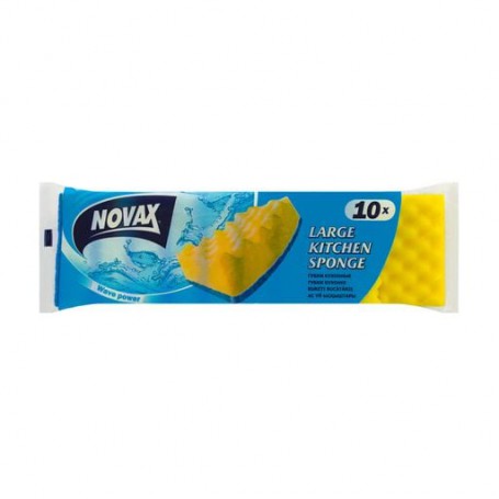 Губки кухонные Novax Большие, 10 шт