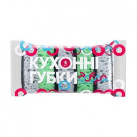 Губки кухонные Добра Господарочка, 5 шт