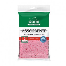 Губки кухонные Domi целлюлозные, 2 шт