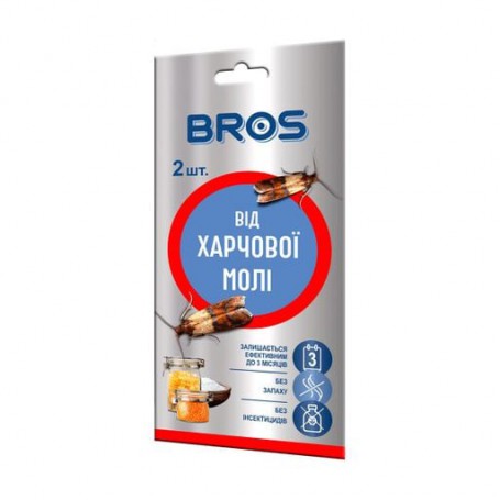 Липкая лента от пищевой моли Bros, 2 шт