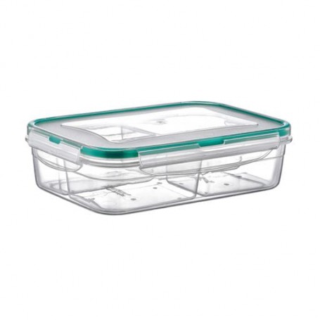 Контейнер Irak Plastik Fresh Box прямоугольный, 4 отсека, 21*14.5*7 cм, 1 л (5243)