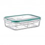 Контейнер Irak Plastik Fresh Box прямоугольный, 4 отсека, 21*14.5*7 cм, 1 л (5243)