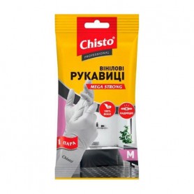 Перчатки виниловые Chisto размер M, 1 пара