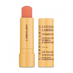 Витаминный блеск для губ L'Erbolario Lucida Labbra Vitaminico на основе яблочного сока и мандарина, 4.5 мл