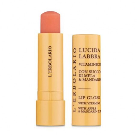 Витаминный блеск для губ L'Erbolario Lucida Labbra Vitaminico на основе яблочного сока и мандарина, 4.5 мл