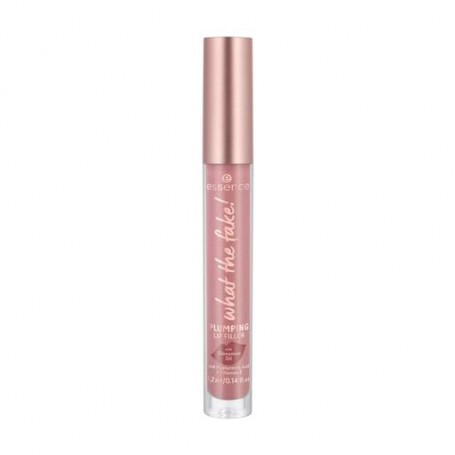 Блеск для губ Essence What The Fake! Plumping Lip Filler с экстрактом чили, 02 Oh My Nude, 4.2 мл