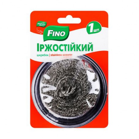 Скребок нержавеющий Fino, 1 шт