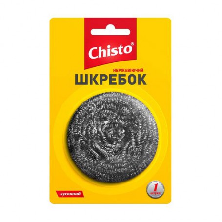 Скребок нержавеющий металлический Chisto, 1 шт