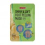 Маска-носочки для ног Purederm Shiny & Soft Foot Peeling Mask для пилинга, 2*17 г