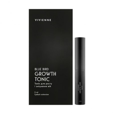 Тоник для укрепления и роста ресниц и бровей Vivienne Growth Tonic Blue Bird, 5 мл