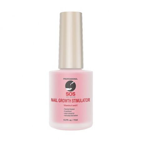 Стимулятор для ускоренного роста ногтей SOS Nail Rescue Nail Growth Stimulator, с витаминами А, Е и гексаналем, 11 мл