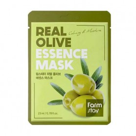 Увлажняющая тканевая маска для лица Farmstay Real Olive Essence Mask с экстрактом оливы, 23 мл