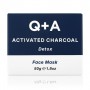Маска для лица Q+A Activated Charcoal Face Mask с активированным углем, 50 г