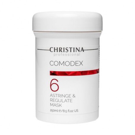 Стягивающая и регулирующая маска для лица Christina Comodex Astringe&Regulate Mask шаг 6, 250 мл