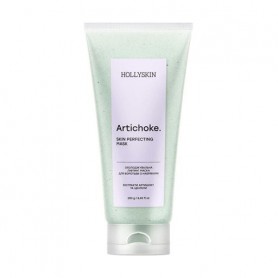 Охлаждающая лифтинг маска для лица Hollyskin Artichoke. Skin Perfecting Mask для борьбы с отеками, 250 г