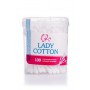 Палочки ватные Lady Cotton банка, 100шт