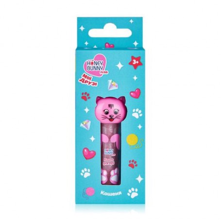 Блеск для губ Honey Bunny Miss Мои друзья, Котенок, 4 г