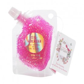 Гель-блестки для лица, тела и волос Lukky Розовый, 35 мл