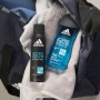 Гель для тела, волос и лица Adidas Ice Dive Shower Gel 3 in 1 мужской, 250 мл